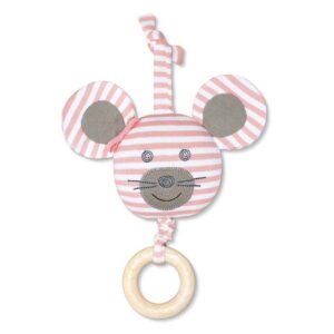 Apple Park barnvagnsleksak Farm Buddies, ballerina mus