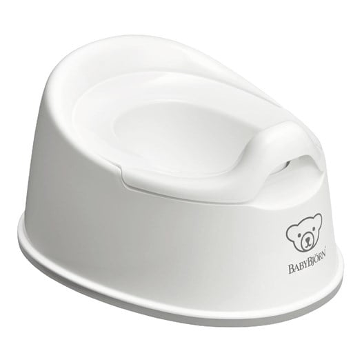 Babybjörn smart potta, vit/grå