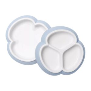 Babybjörn tallriksset 2-pack, blekblå