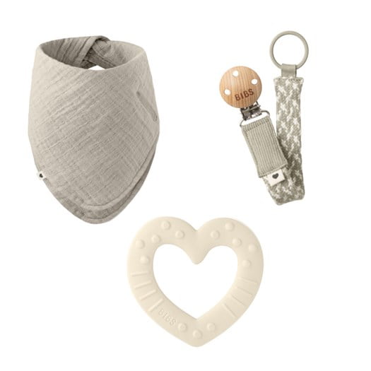 BIBS My first 6 months gift set, sand