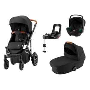 Britax Smile 3 duovagn + Baby-Safe3 i-size babyskydd + flexbas