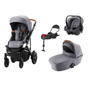 Britax Smile 3 duovagn + Primo babyskydd & bas