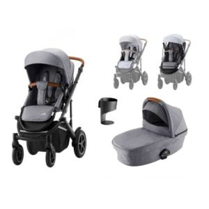 Britax Smile 3 duovagn + sommarkit