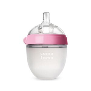 Comotomo nappflaska 150 ml, rosa