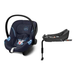 Cybex Aton 5 babyskydd + 2-fix bas till bilen, valfri färg