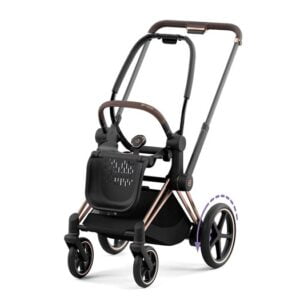 Cybex ePriam chassi & sittdelsbas 2022, rosegold