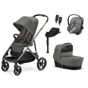 Cybex Gazelle S duovagn + Aton S2 babyskydd + bas