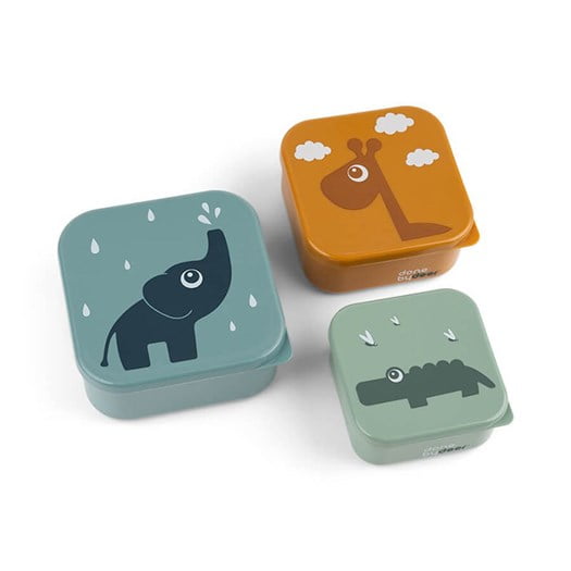 Done by Deer snack box set Deer friends 3 delar