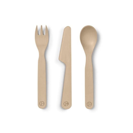 Elodie Details bestick 3 delar, pure khaki