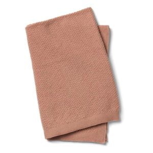 Elodie Details mosstickad filt, faded rose