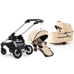 Emmaljunga NXT60 Ergo duovagn 2022/2023, beige