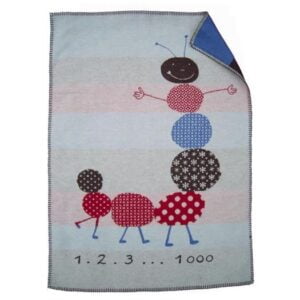 Fussenegger filt ekologisk bomull, tusenfoting