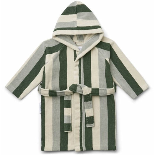 Liewood badrock Reggie 1-2 år, stripe green/sandy/dove blue