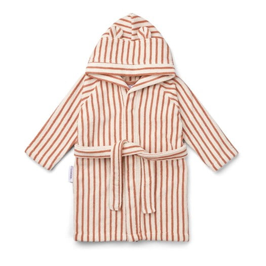 Liewood badrock Rollo 1-2 år, rand tuscany rose/creme