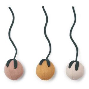 Liewood leksaker till babygym Grace 3-pack, peach/apple blossom multi mix