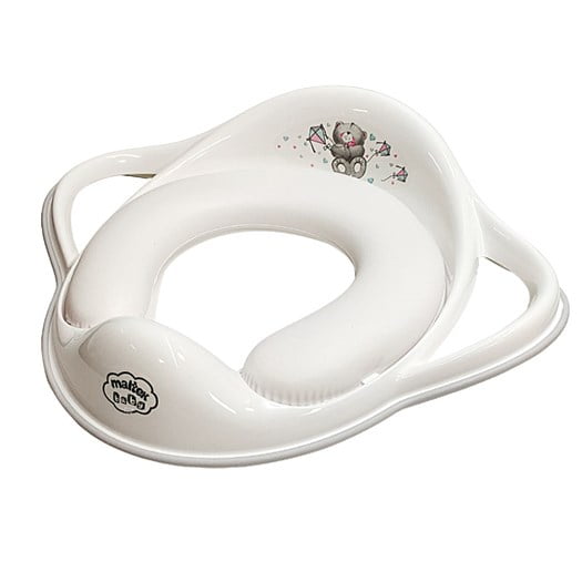 Maltex toasits vadderad, nalle vit