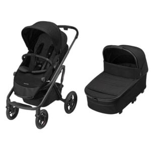Maxi-Cosi Lila XP Plus duovagn, essential black/black frame