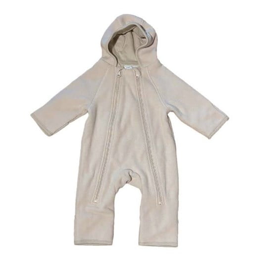 Mini Dreams babyoverall fleece strl 56, sand, stl 56