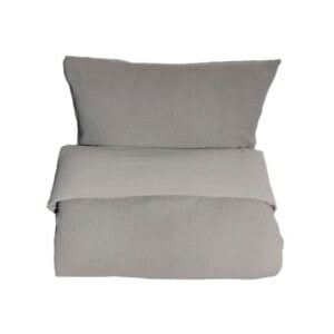 Mini Dreams påslakanset vagn/vagga, little wave dark grey