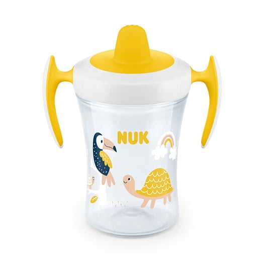 NUK drickpipsflaska Evolution Trainer Cup 230 ml, gul
