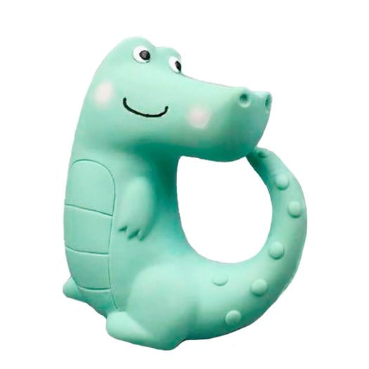Rätt Start bitleksak naturgummi, krokodil