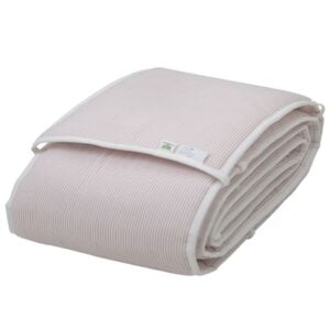Rätt Start spjälskydd stripe rosa EKO, spjälsäng
