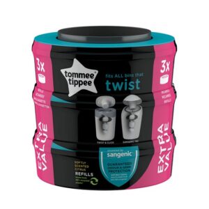 Sangenic Twist refill kassett 3-pack