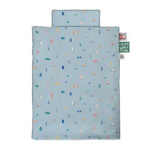 Sebra bäddset spjälsäng, little driver