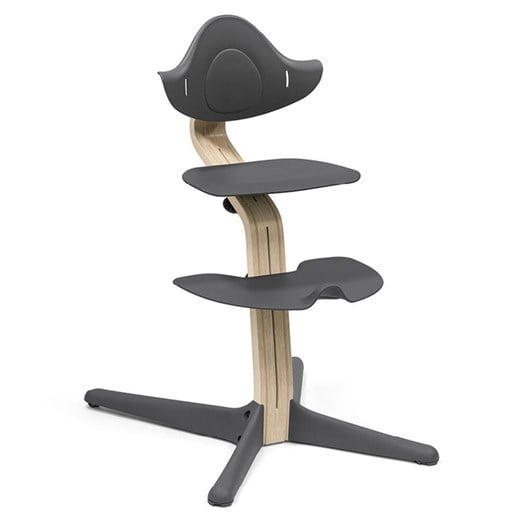 Stokke Nomi matstol natur, anthracite