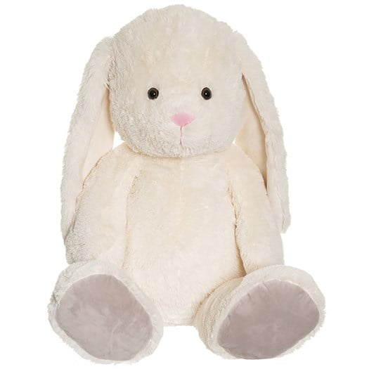 Teddykompaniet kanin 100 cm, vit