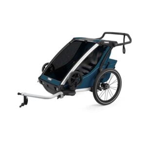 Thule Chariot Cross2 cykelvagn, majolica blue