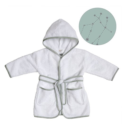 Vinter&Bloom badrock Northern Lights, white/green